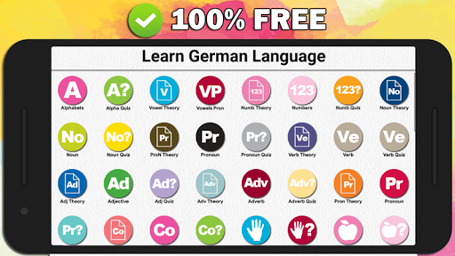 Learn German Language - عکس برنامه موبایلی اندروید