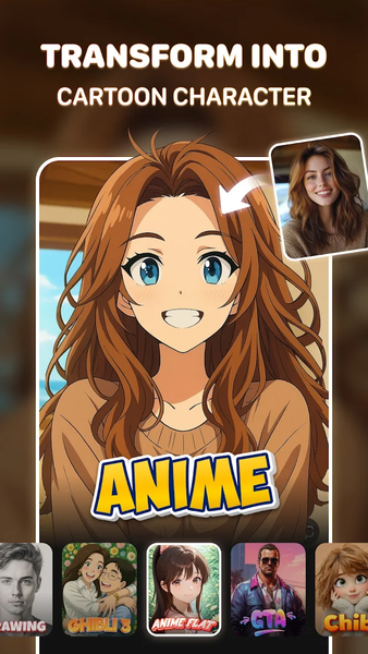 ToonAI - Cartoon Photo Editor - عکس برنامه موبایلی اندروید