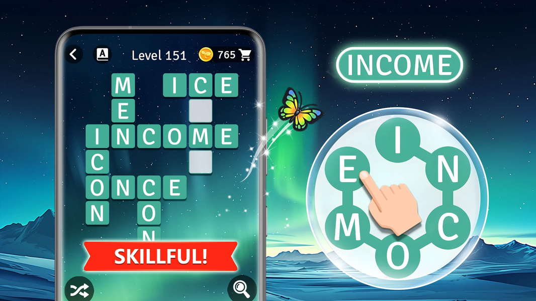 Zen Spell: Link Word Connect - عکس بازی موبایلی اندروید