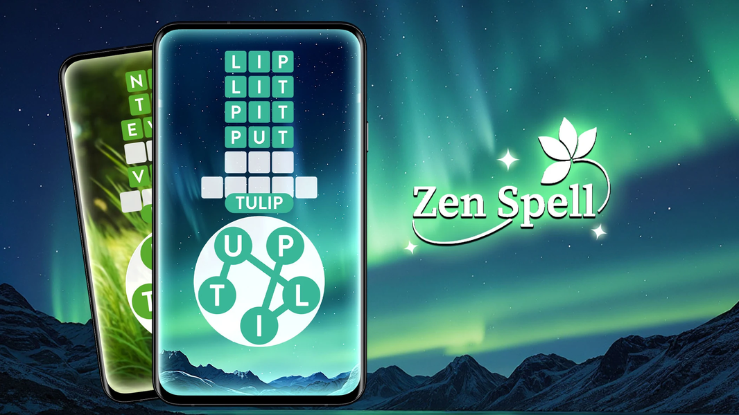 Zen Spell - Relax Word Puzzle - عکس بازی موبایلی اندروید