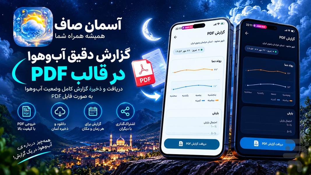 هواشناسی - Image screenshot of android app