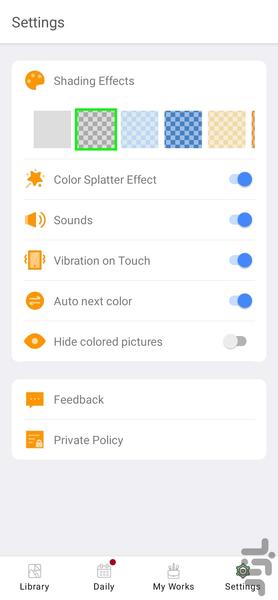 Zen Color - Paint - کتاب رنگ آمیزی - عکس بازی موبایلی اندروید
