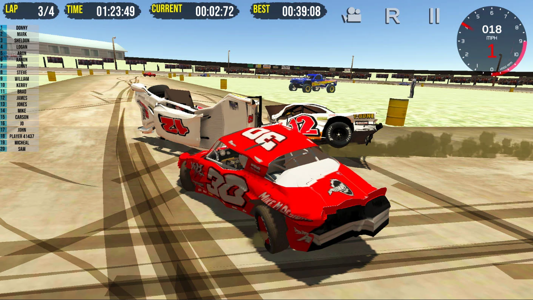 Demolition Derby Crash Car Sim - Gameplay image of android game