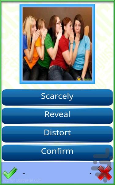 ۵۰۰ لغت ضروری تافل بارونز-چهار بعدی - عکس برنامه موبایلی اندروید