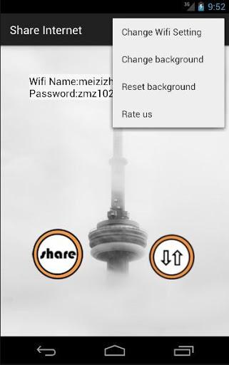 MZ Share Mobile Internet - عکس برنامه موبایلی اندروید