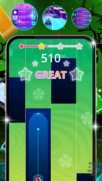 Tiles Hot Song 2024 - Gameplay image of android game