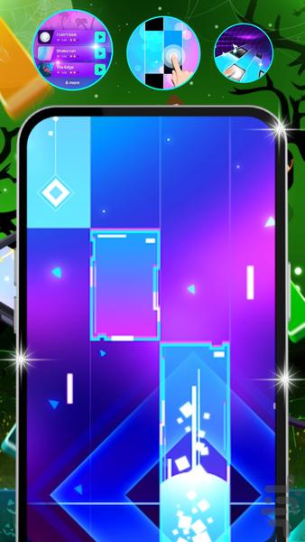 Tiles Hot Song 2024 - Gameplay image of android game
