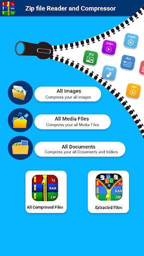 Zip File Reader-RAR Extractor - Image screenshot of android app