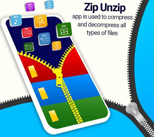 Zip File Reader-RAR Extractor - عکس برنامه موبایلی اندروید