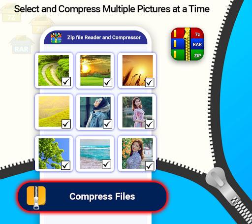 Zip File Reader-RAR Extractor - Image screenshot of android app