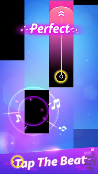 Magic Piano Tiles 3 - Gameplay image of android game