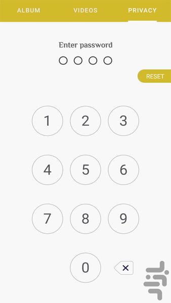 گالری قفل دار | مخفی کردن عکس - Image screenshot of android app
