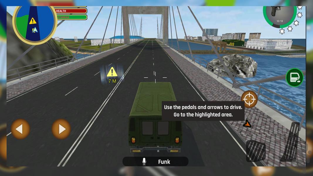 بازی ماشین پلیس - Gameplay image of android game