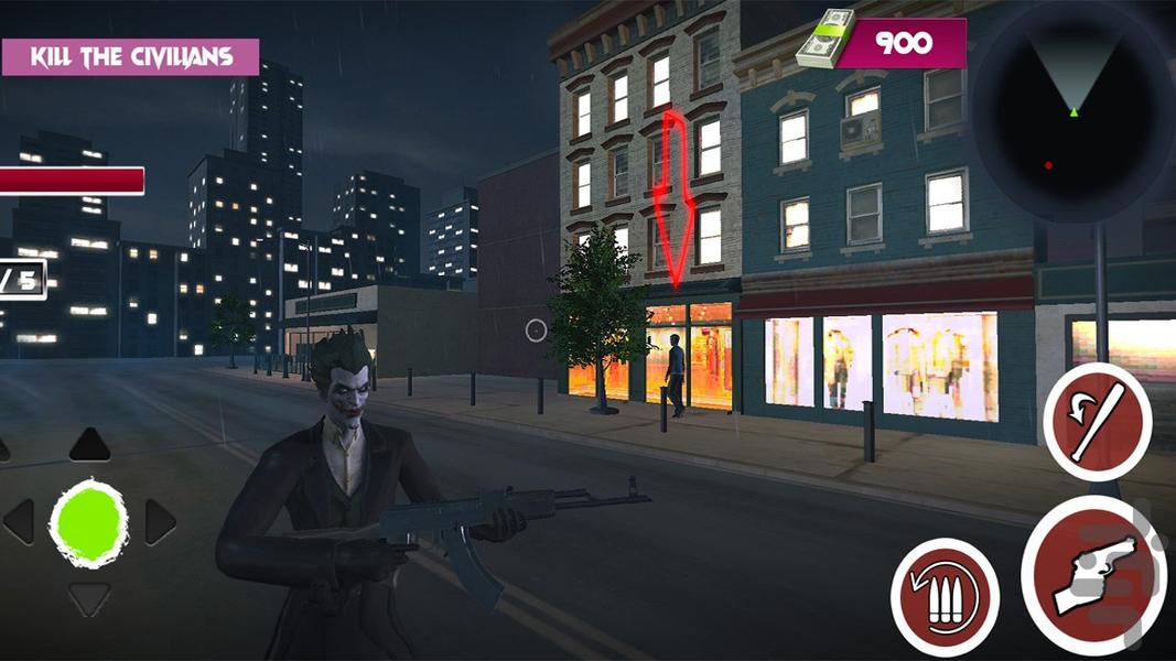 بازی جدید سرقت بزرگ جوکر - Gameplay image of android game
