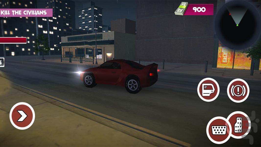 بازی جدید سرقت بزرگ جوکر - Gameplay image of android game