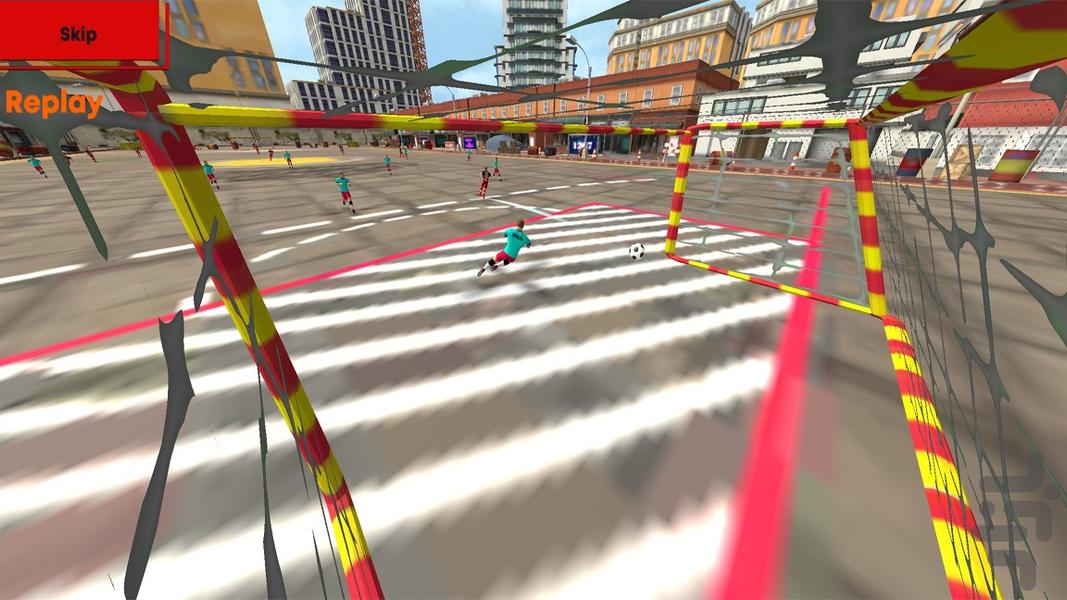 بازی جدید فوتبال خیابانی - عکس بازی موبایلی اندروید