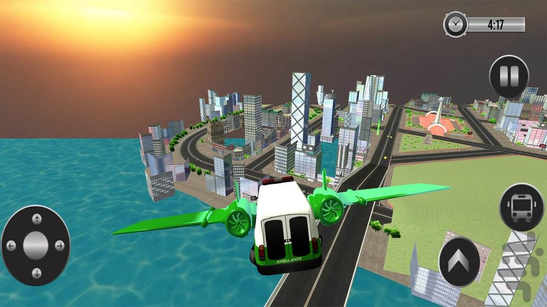 بازی سوپرمن قهرمان | نجات شهر - Gameplay image of android game