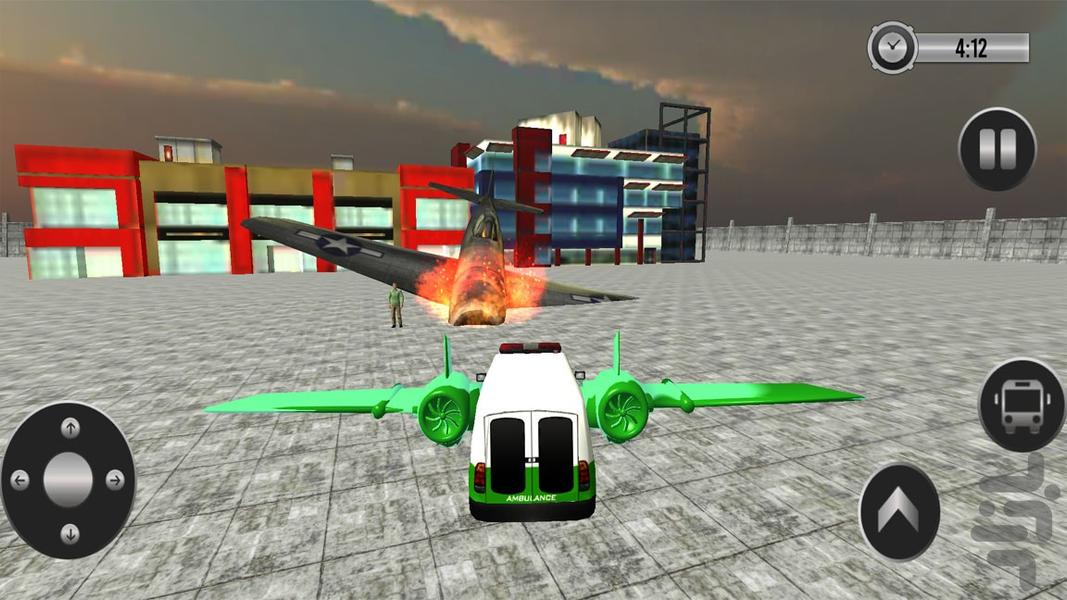 بازی سوپرمن قهرمان | نجات شهر - Gameplay image of android game