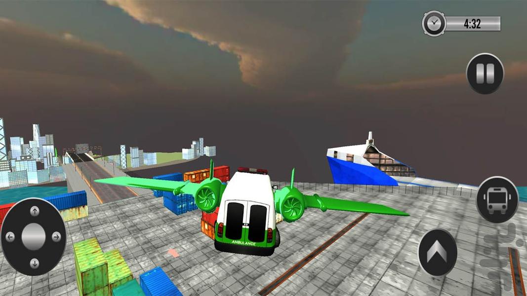 بازی سوپرمن قهرمان | نجات شهر - Gameplay image of android game