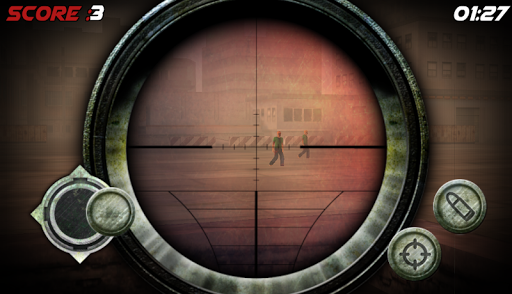 Zombie Sniper Shooter 3D - Gameplay image of android game