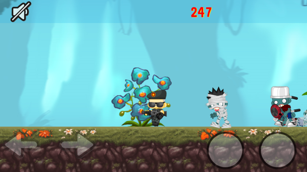 ZOMBIE STRIKE: SOLDIER DEFENSE - Gameplay image of android game