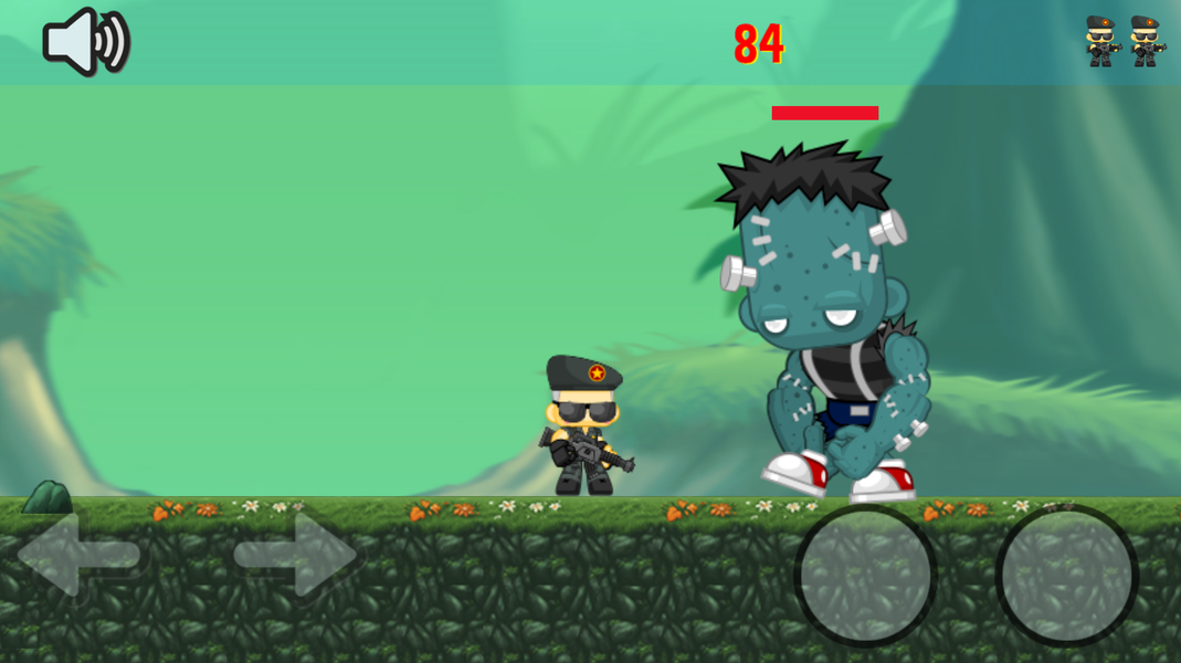 zombie attack - عکس بازی موبایلی اندروید