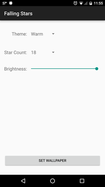 Falling Stars Wallpaper - عکس برنامه موبایلی اندروید