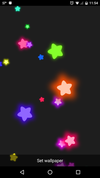 Falling Stars Wallpaper - عکس برنامه موبایلی اندروید