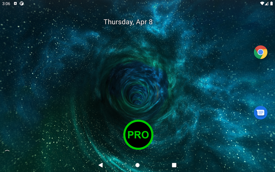 Wormhole ۳D Live Wallpaper - عکس برنامه موبایلی اندروید
