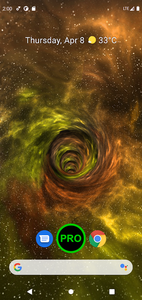 Wormhole ۳D Live Wallpaper - عکس برنامه موبایلی اندروید