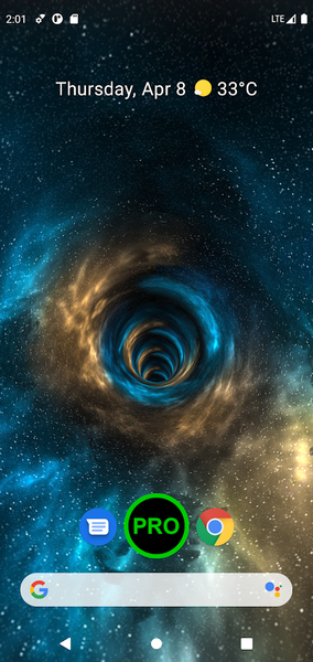 Wormhole ۳D Live Wallpaper - عکس برنامه موبایلی اندروید