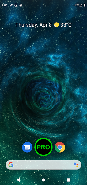Wormhole ۳D Live Wallpaper - عکس برنامه موبایلی اندروید
