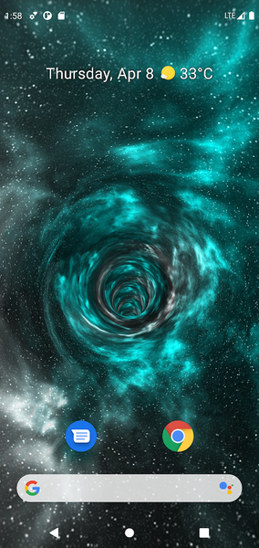 Wormhole 3D Live Wallpaper - عکس برنامه موبایلی اندروید