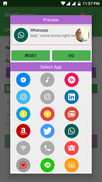 Fake Notifications - Image screenshot of android app