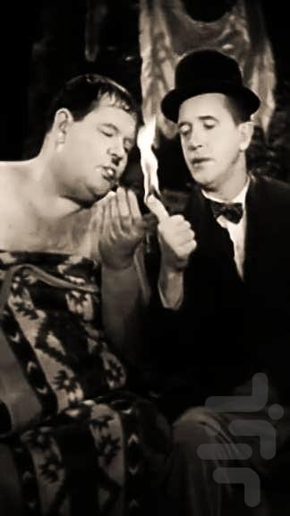 HD Laurel & Hardy Live Wallpaper - Image screenshot of android app