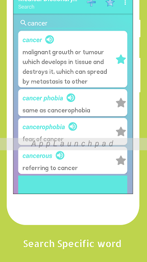 Medical Dictionary Offline - عکس برنامه موبایلی اندروید