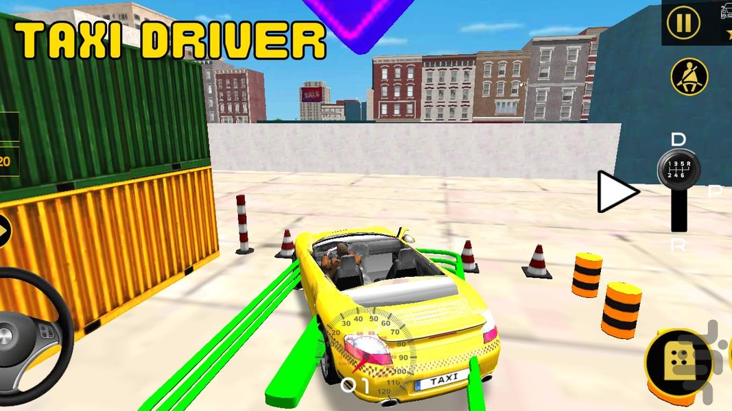 Taxi Simulator ۳D - عکس بازی موبایلی اندروید