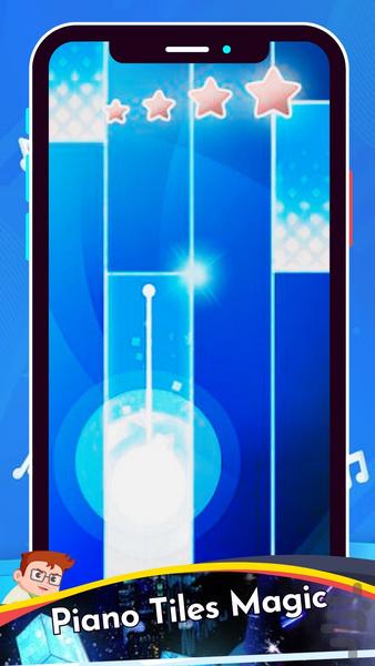 Magic Tiles 2023 - پیانوی پیشرفته - Gameplay image of android game
