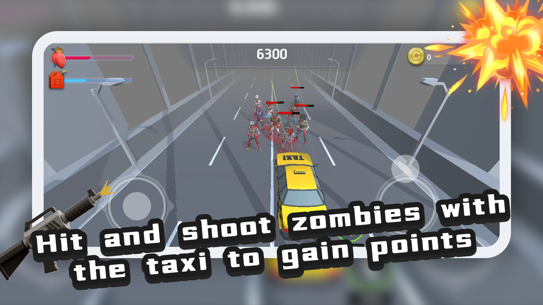 Zombattle Tank - Gameplay image of android game