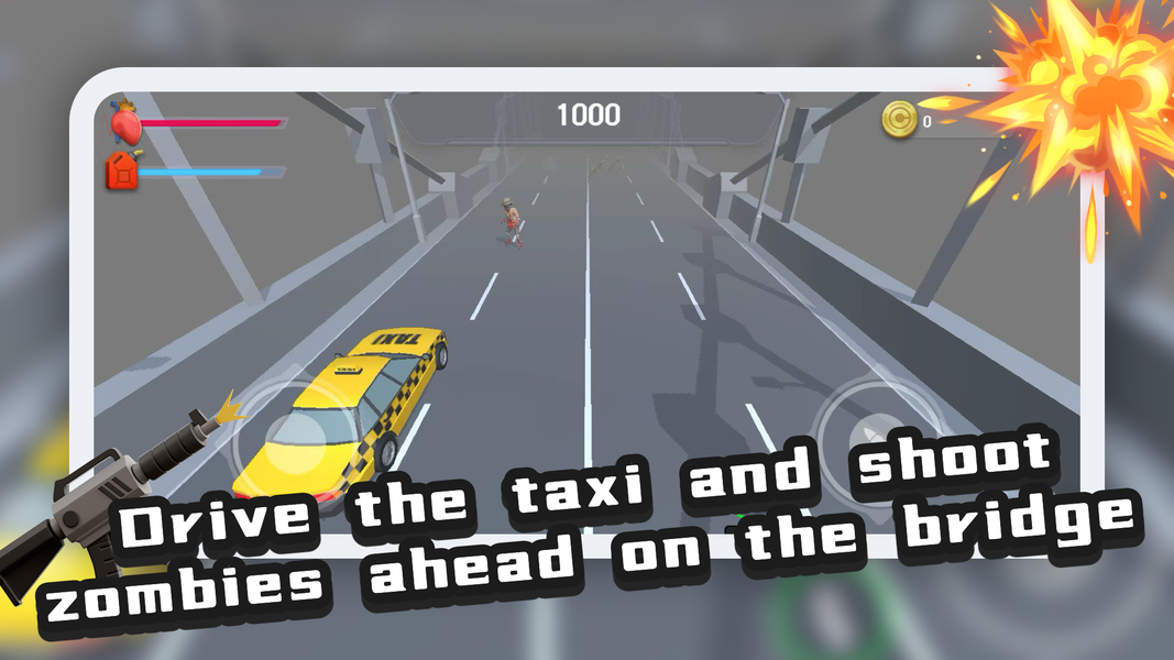 Zombattle Tank - Gameplay image of android game