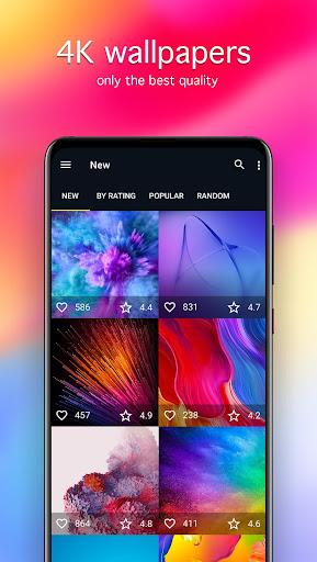 Wallpapers for ZTE 4K - Image screenshot of android app