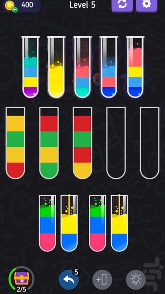 Water Sorting Games Puz - Gameplay image of android game